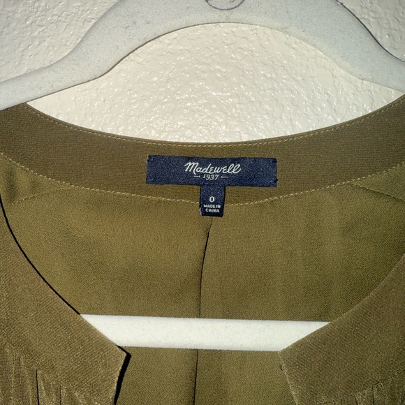 Madewell Olive Green Dress - Picture 5 of 6